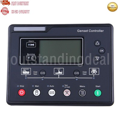 Diesel Generator Controller HGM6120U Genset Controller Module Panel LCD Display