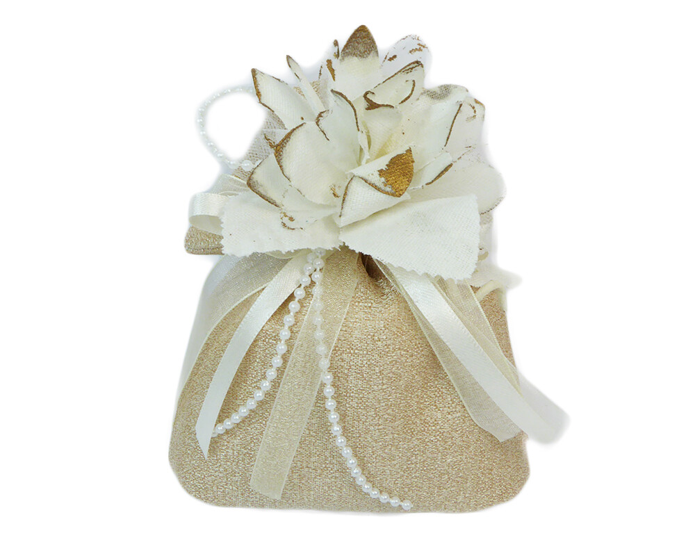 Portafiori Zelda In Metallizzato Bronzo - Bomboniera O Centro Tavola, 14x35 Cm, Elegante E Regale - Foto 6