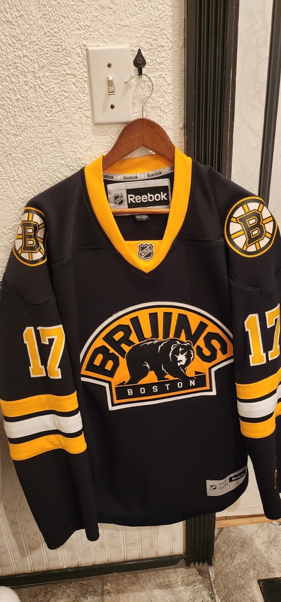 Reebok - 【Reebok】NHL Boston Bruins ゲームシャツ A-3448 NHL Reebok Boston Bruins Milan Lucic 17 Jersey Alternate