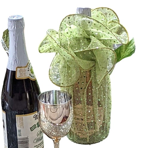 Wine Gift Bags 5Pcs Reusable Fabric Decorative Wrap Bags Party Favors Holidays - Picture 11 of 34