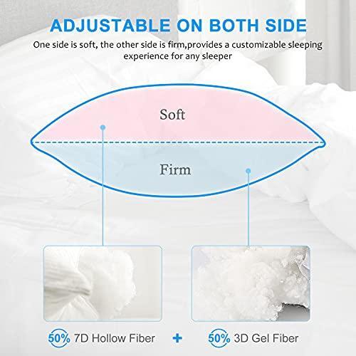 EIUE Hotel Collection Bed Pillows for Sleeping 2 Pack Queen Size，Pillows for eBay