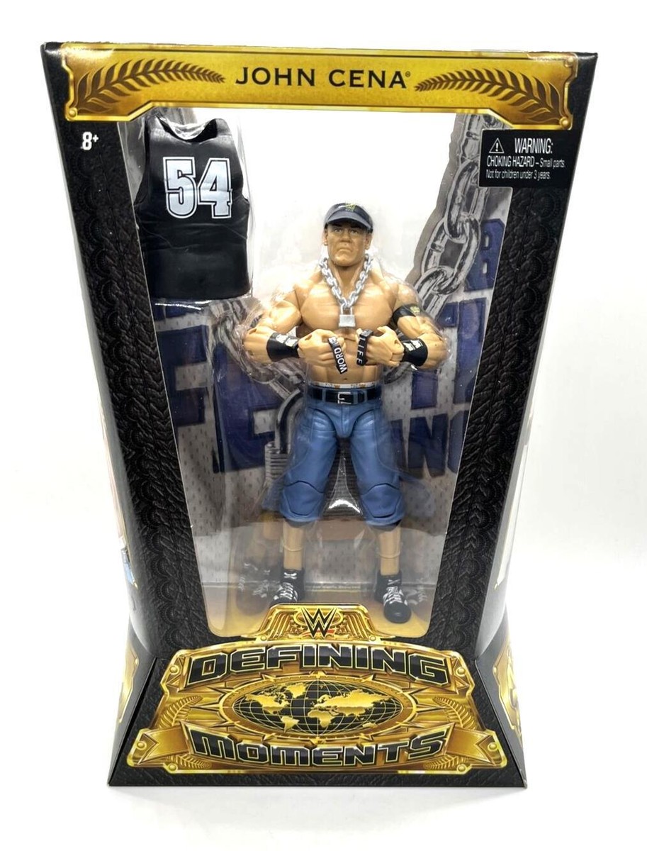 WWE Defining Moments John Cena Figure Thuganomics Word Life