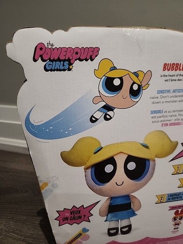 NIB Powerpuff Girls BUBBLES Talking Speak to Me SPIN MASTER Plush Doll Toy NEW - Picture 14 of 24