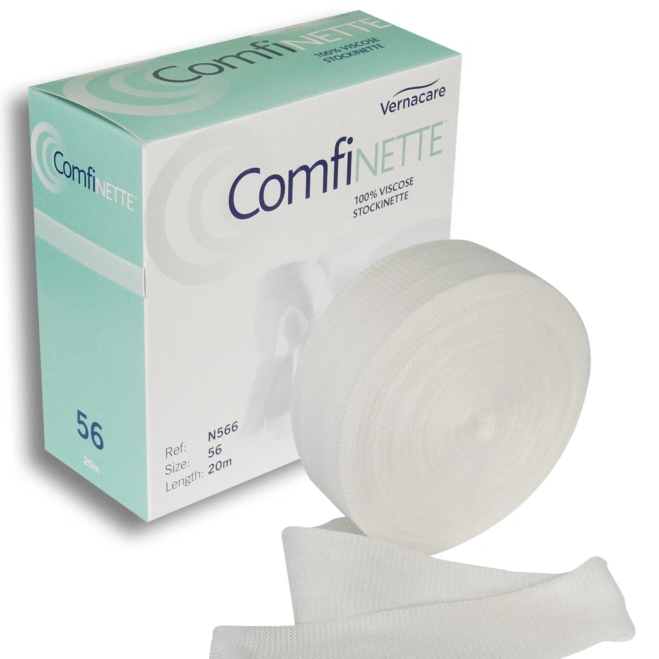 SYNERGY HEALTH Comfinette Size '56' Tubular Bandage Dressing, Adult Arms Legs Limbs 7.5cm