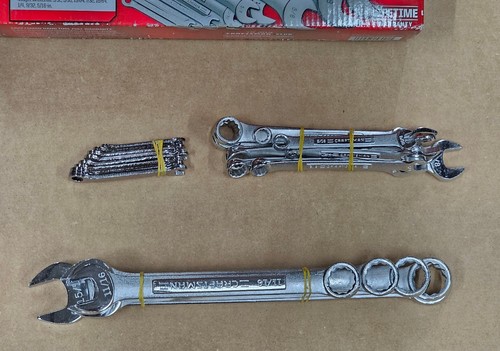 Craftsman 21 Piece Standard Combination Wrench Set 12-Point Inch SAE 923342 New - Picture 2 of 2