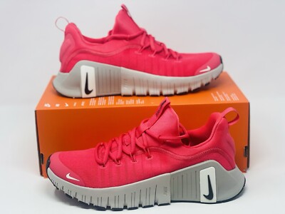 Womens Nike Free Metcon 6 Aster Pink Grey Size 10/8.5 Mens Gym Shoes FJ7126-602