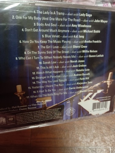 Tony Bennett Duets 2 Faith Hill, Mariah Carey, (CD, 2011) Brand New Sealed - Picture 4 of 5