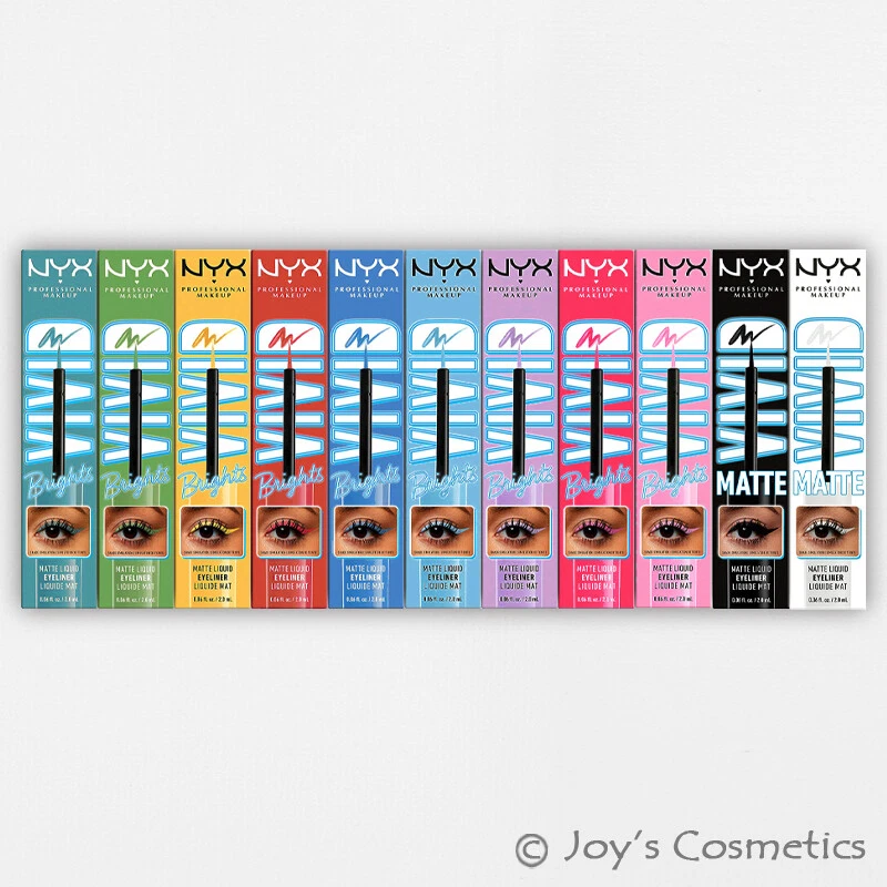 1 NYX Vivid Helle Gefärbtes Flüssiger Eyeliner - Matt " Pick Ihre 1 Farbe " - Bild 2 von 4