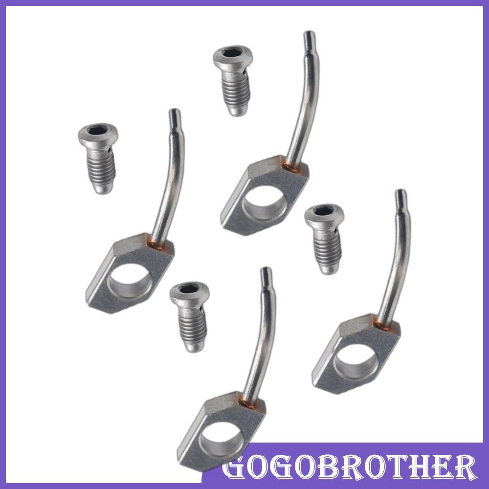4Pcs Engine Piston Oil Nozzle Kit Sliver For Opel Zafira Chevy