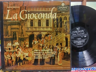 Ponchielli   La Gioconda, Complete Recording, 3 x 12'' 33 LP Box Set, NM w Insert