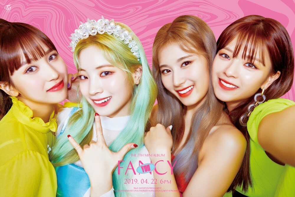 Twice-[Fancy You]7th Mini Album A version CD+Book+Card+Sticker+