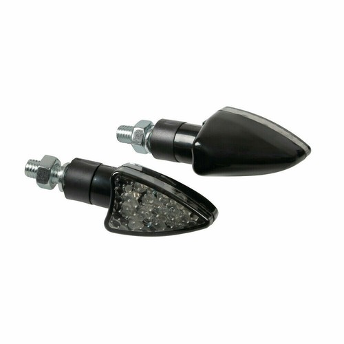 Frecce LED universali Omologate moto scooter - ARROW NERE - Foto 2 di 2