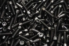 (50) Socket Head Cap Screws 7/16-14 x 1-3/4 Bolts SHCS A574 Black