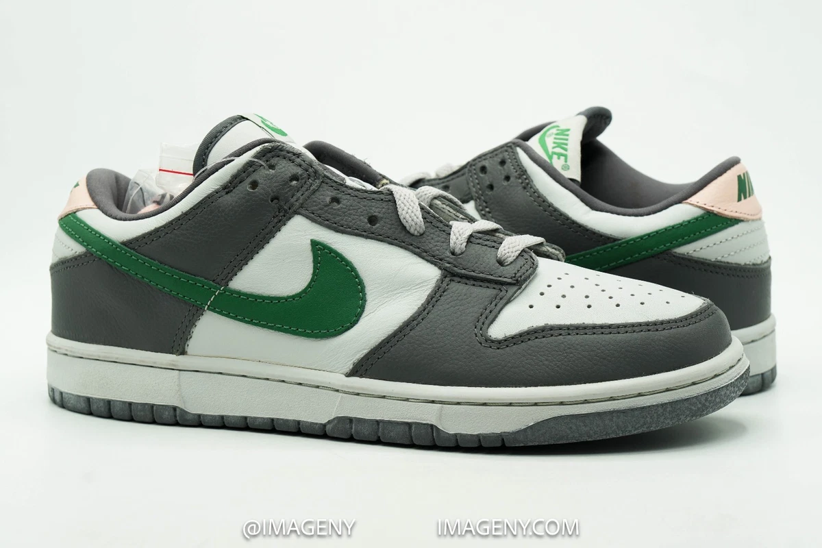 Nike Dunk Low Pro 9.5 Twisted Prep Vintage 2003 Gray Green Pink Size 624044-033 2003 Nike Dunk Low Pro White/Gray/Green 624044-131 Size 12M  main image 4