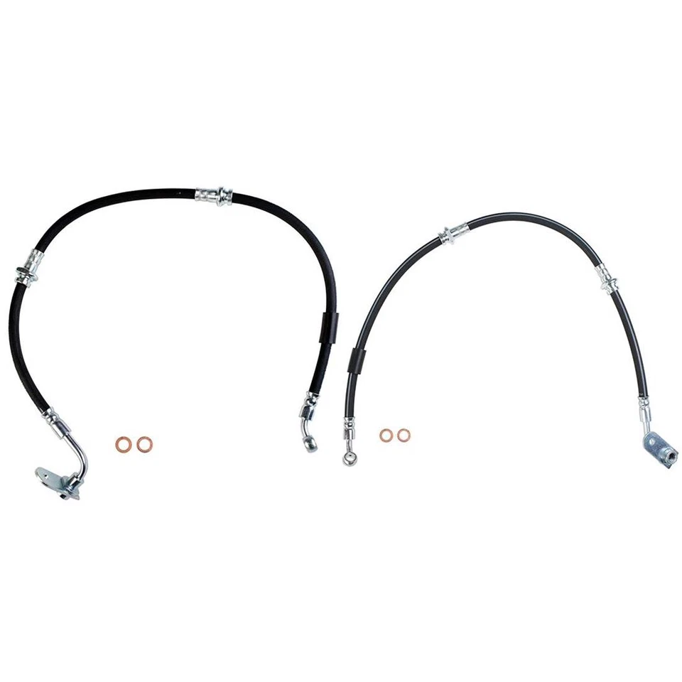 Manguera de freno de línea de freno delantera para Suzuki XL-7 2,7 L 2006 2005 2004 2002 2003 Foto 2 de 4