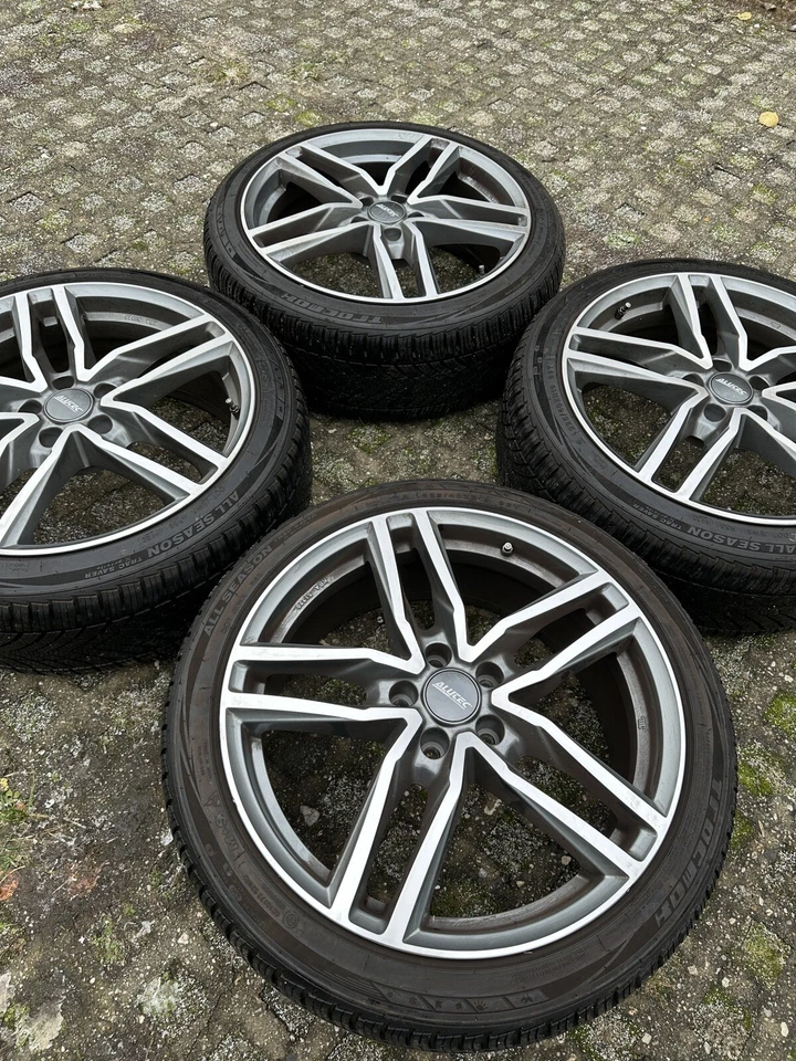 5x Alufelgen Alutec Ikenu 8 X 19 5 X 114 40 graphit 225/40 Allwetterreifen *TOP* - Bild 3 von 4