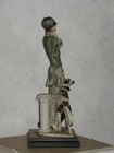 1992 Florence Giuseppe Armani Italy ~Lady with Dog~  15.5" Sculpture 241/5000 — photo 6
