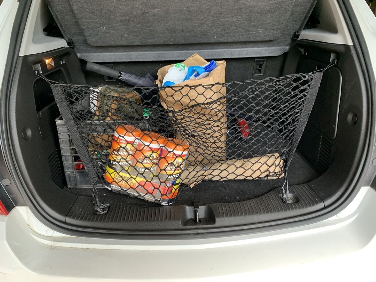 Rear Trunk Mesh Cargo Net – Fits Chevrolet Trax 2013-2022 (Envelope Style)