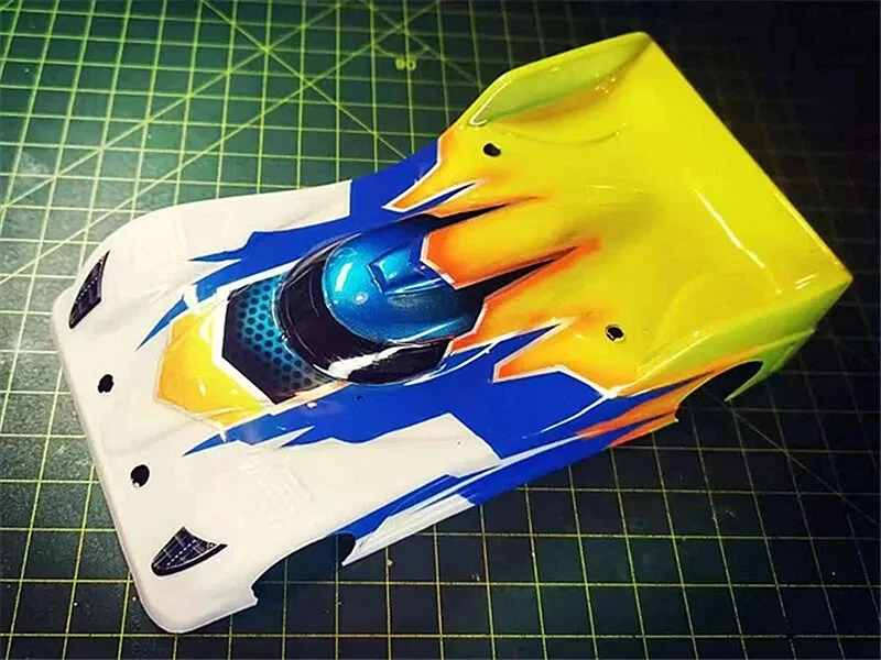 Cuerpo de radiocontrol 98 mm 1/28 para ATOMIC BZ DRZ FFZ MRZ GLA GLR Kyosho MR03 MiniZ TZ050 AMR Foto 2 de 4