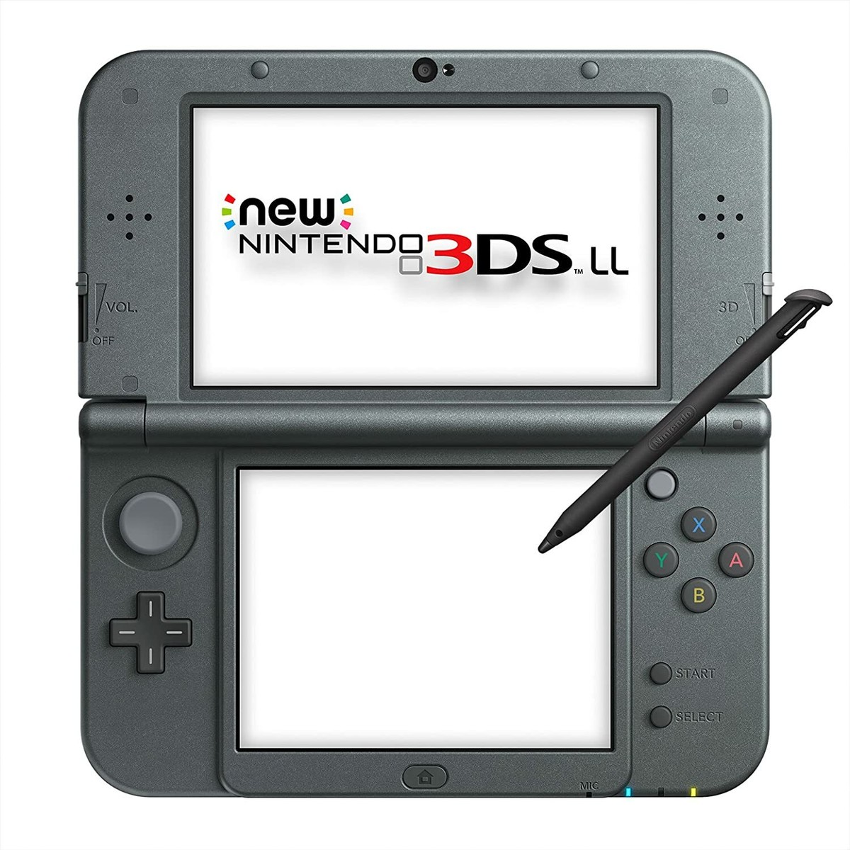大学 割引 USED Japanese New Nintendo 3DS XL LL METALLIC BLACK with all ニンテンドー3DS本体