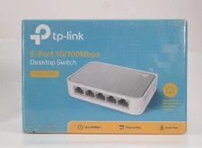 TP-Link TL-SF1005D 5-Port 10/100Mbps Fast Ethernet Desktop Switch New & Sealed 