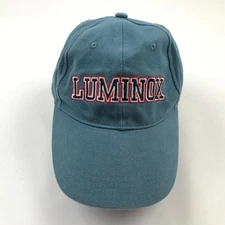 Luminox Hat Cap Strapback Blue Black Adjustable Embroidered Mens Adult Watches