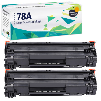 2 XXL Toner kompatibel für HP LaserJet M 1536 MFP M 1536 DNF 78A CE278A