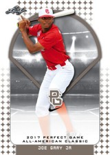 10 ct lot 2017 Joe Gray Jr Leaf Perfect Game Nike AA Classic Aflac Limited-Ed SP