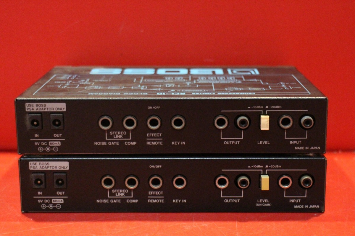 BOSS RCL-10、MICRO RACK SERIES BOSS RCL-10 Compressor Limiter Micro Rack Guitar Effects