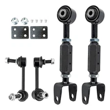 4pc Suspension Kit Rear Upper Control Arms Sway Bar Links for 2002-06 Honda CR-V