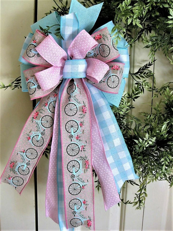 BICICLETA ARCO FITA COM FIO / PORTA COROA CAIXA DE CORREIO CERCA SWAG # 174 rb - Imagem 3 de 3