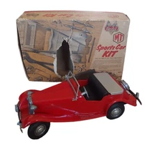 Vintage Doepke MT MG Roadster Sports Car Kit Model No 2017 Toys Box Instructions