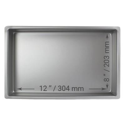 Cake Tin Baking Pan Tray Wedding Tier Mould Bake PME Oblong 8 x 12 x 2"" - Image 3