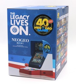 SNK Neo Geo Mini Console - International Version - 40 Games - NEW