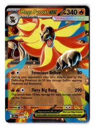 Mega Pyroar ex 015/086 Chaos Rising