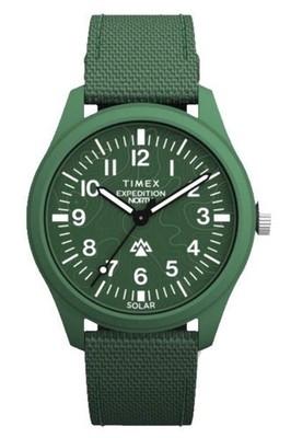 Timex TW2W71000 Men's Expedition Traprock Solar Eco-friendly Strap Watch