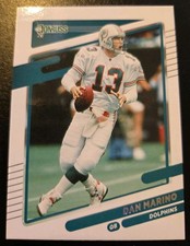 2021 Panini Donruss Football Dan Marino #66 Miami Dolphins