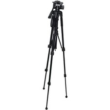 Vivitar VIV-VPT-2457 Professional Tripod with 3-Way Fluid Pan Head 57 In.