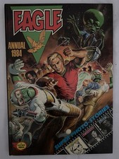 Eagle Annual 1984 Dan Dare Sci-Fi Fleetway Hardcover Vintage Comic
