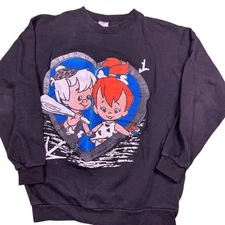 Vintage  Flintstone Pebbles and Bam Bam 90s crewneck sweatshirt