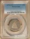 1876-CC PCGS G04 Liberty Seated Quarter 25c - Carson City Mint