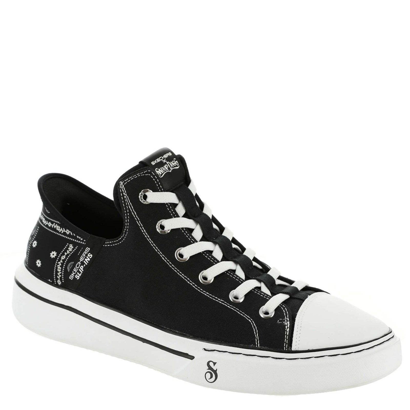 Мужские паруси слипоны Skechers x Snoop Dogg Snoop One-OG 9 DM US - черный 14890₽