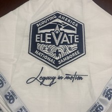 2026 National Jamboree Legacy In Motion Neckerchief TOUGH White America 250