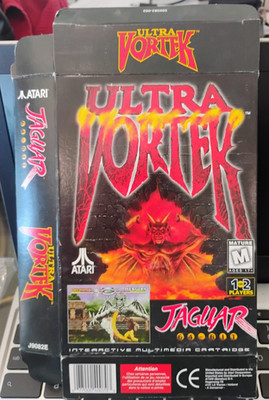 Ultra Vortek; Atari Jaguar Box ONLY - Damaged #05