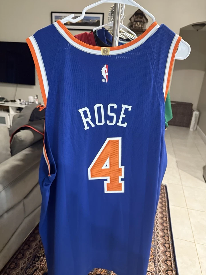 Camiseta Nike New York Knicks Home Derrick Rose #4 Talla 56 Foto 2 de 2