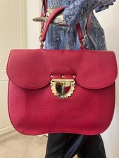 FURLA BEAUTIFUL DUCALE LEATHER SADDLE CROSSBODY BAG RRP £320