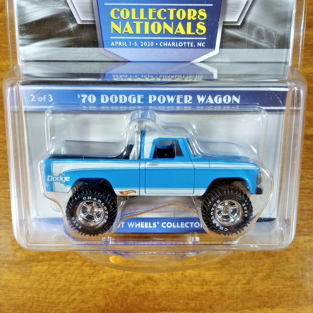 HW ホールオブフレイム　コンプセット！　RLC コンベンション Hot Wheels RLC 20th Collectors Nationals '70 Dodge Power Wagon