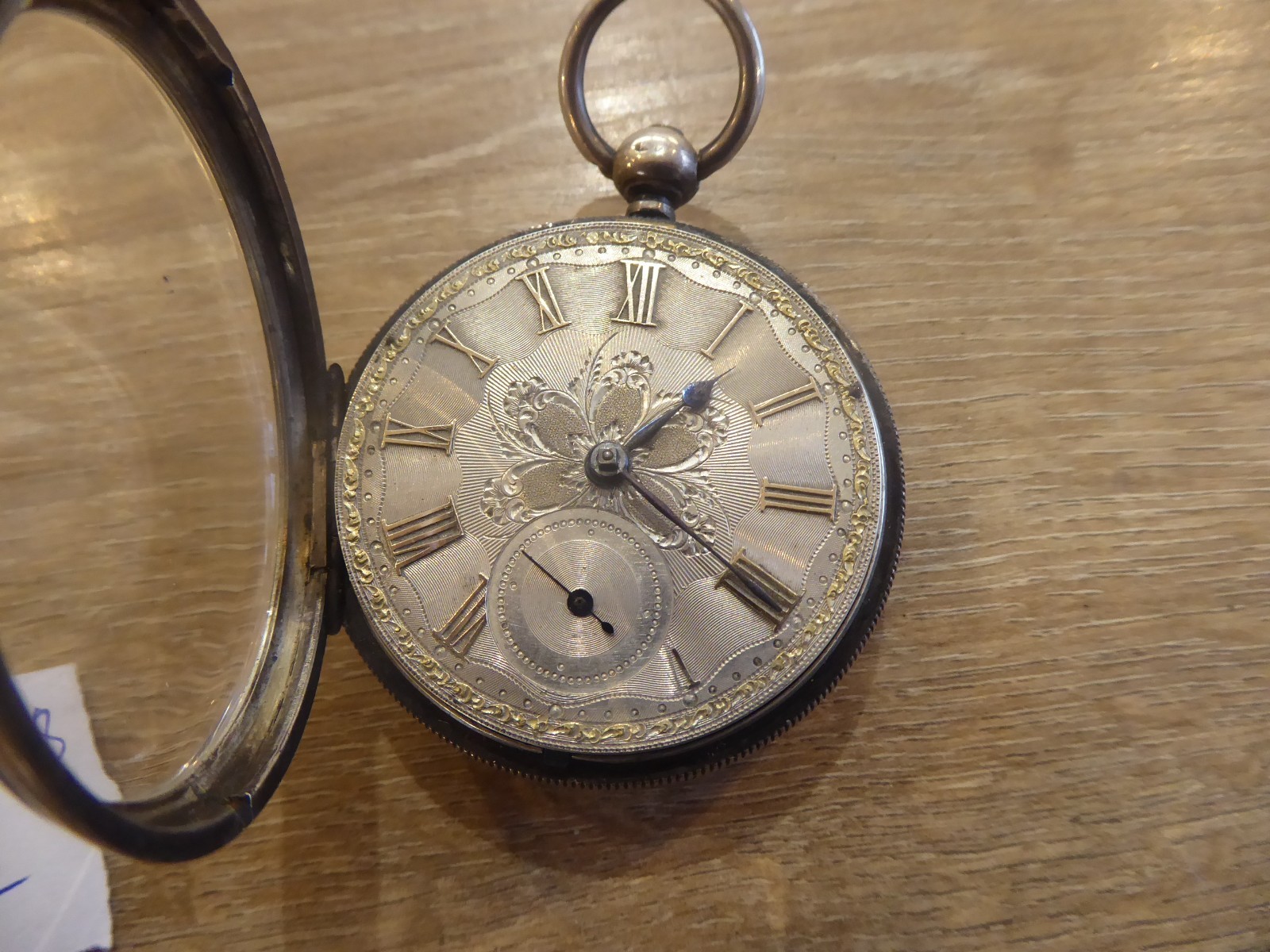 SHEFFIELD MAKER JOHNSON  ANTIQUE SOLID SILVER  GE… - image 3