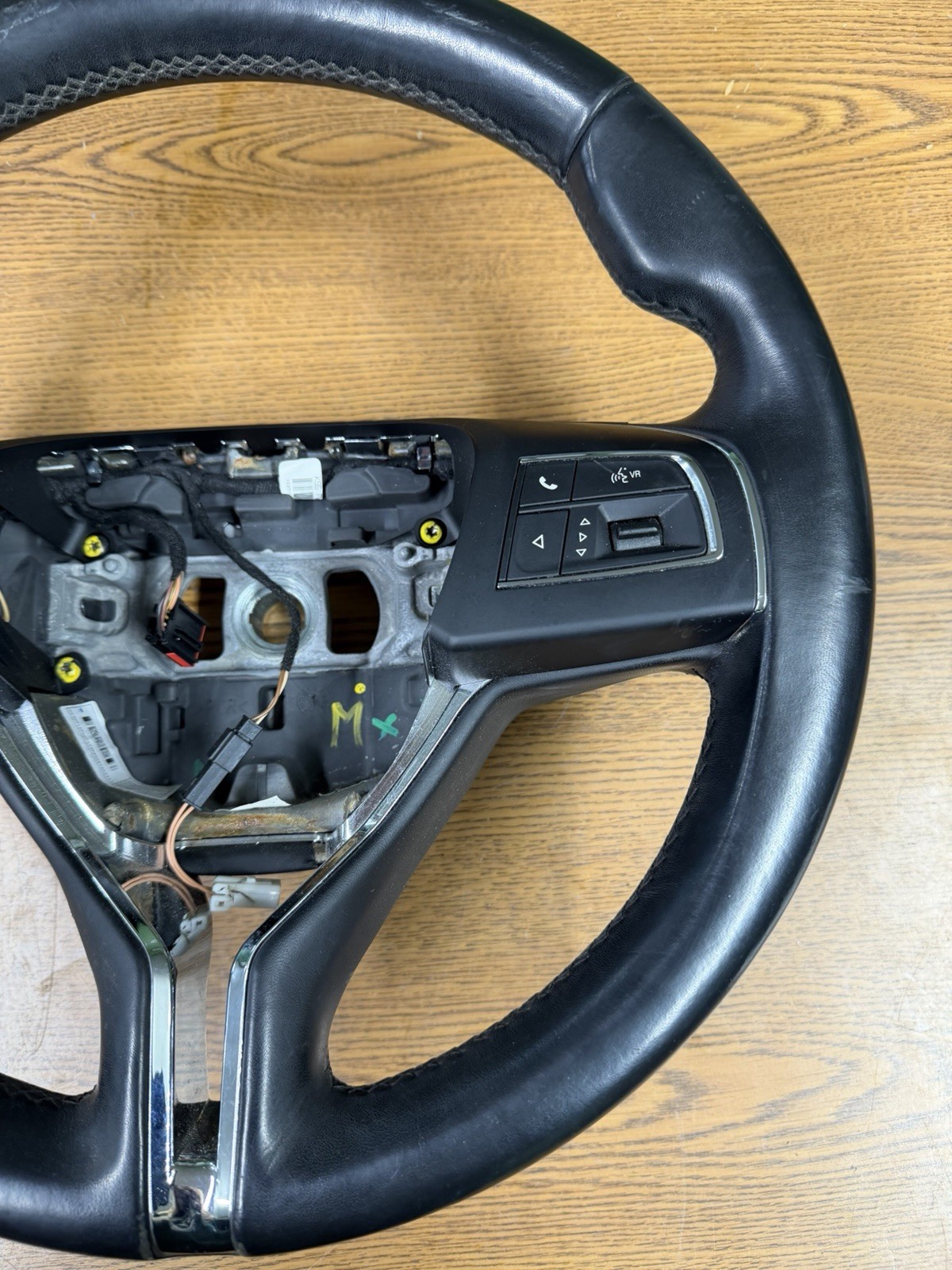 2014-2020 Maserati Ghibli Left Driver Side Steering Wheel Black OEM