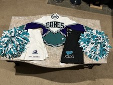 Vintage 1990’s Huntington Blizzard Babes Cheerleader Complete Hockey Uniform